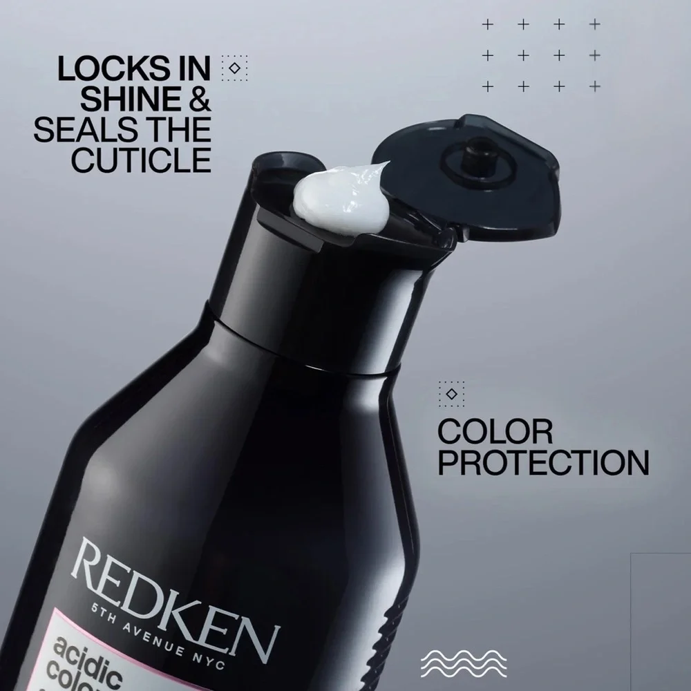 REDKEN Acidic Color Gloss Shampoo + Conditioner for Ultra Shiny Silky Hair
